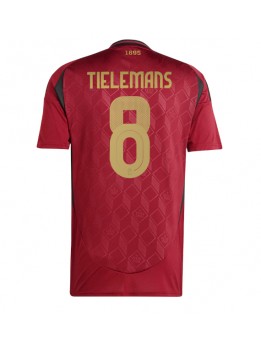 Belgien Youri Tielemans #8 Heimtrikot EM 2024 Kurzarm